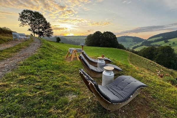 Auf dem Breitnauhof im oberen M�nstertal l�sst es sich herrlich entspannen. Foto: Breitnauhof