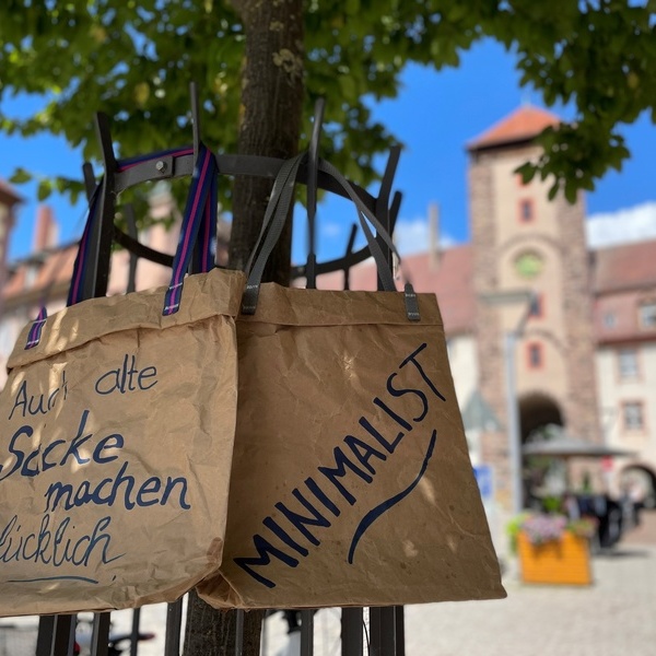 Auch der Unverpackt-Laden im historischen Villingen liegt auf dem Weg der Nachhaltigen Stadtfhrung im historischen Villingen.  Rudolf Reim