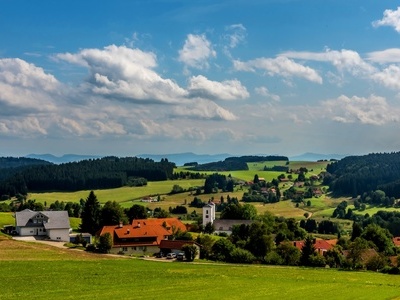 Blick auf Herrischried  Gemeinde Herrischried